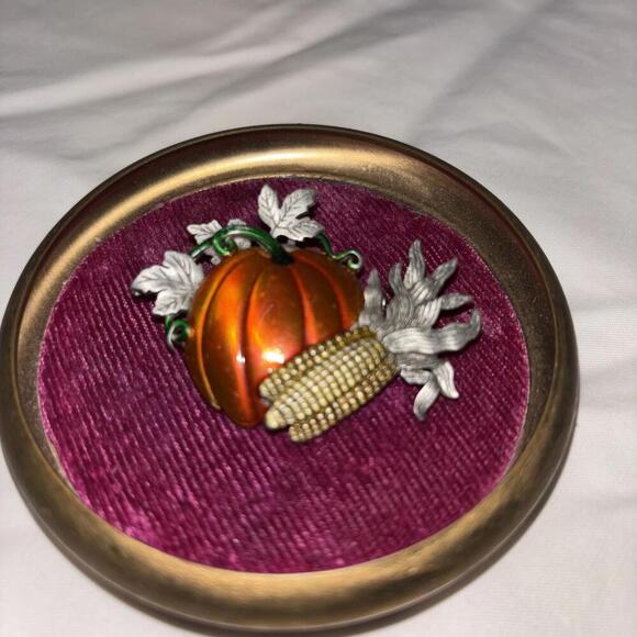 Vtg J.J. Harvest Brooch - Picture 1 of 1